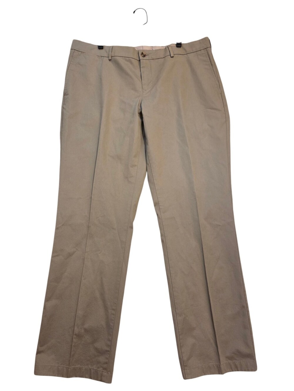 Burberry London Khaki Cotton Straight Leg Pants Lean&Low Luxury Size 40R